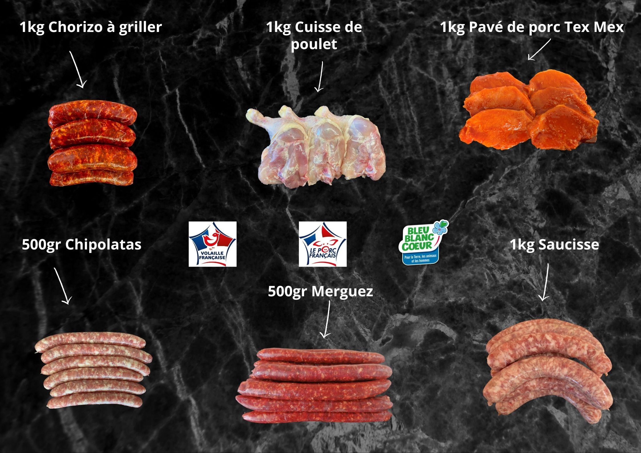 Colis mixte GRILLADES internet