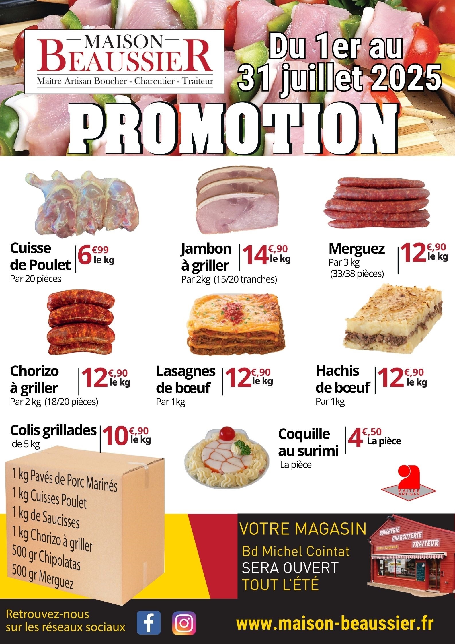 Promo juillet