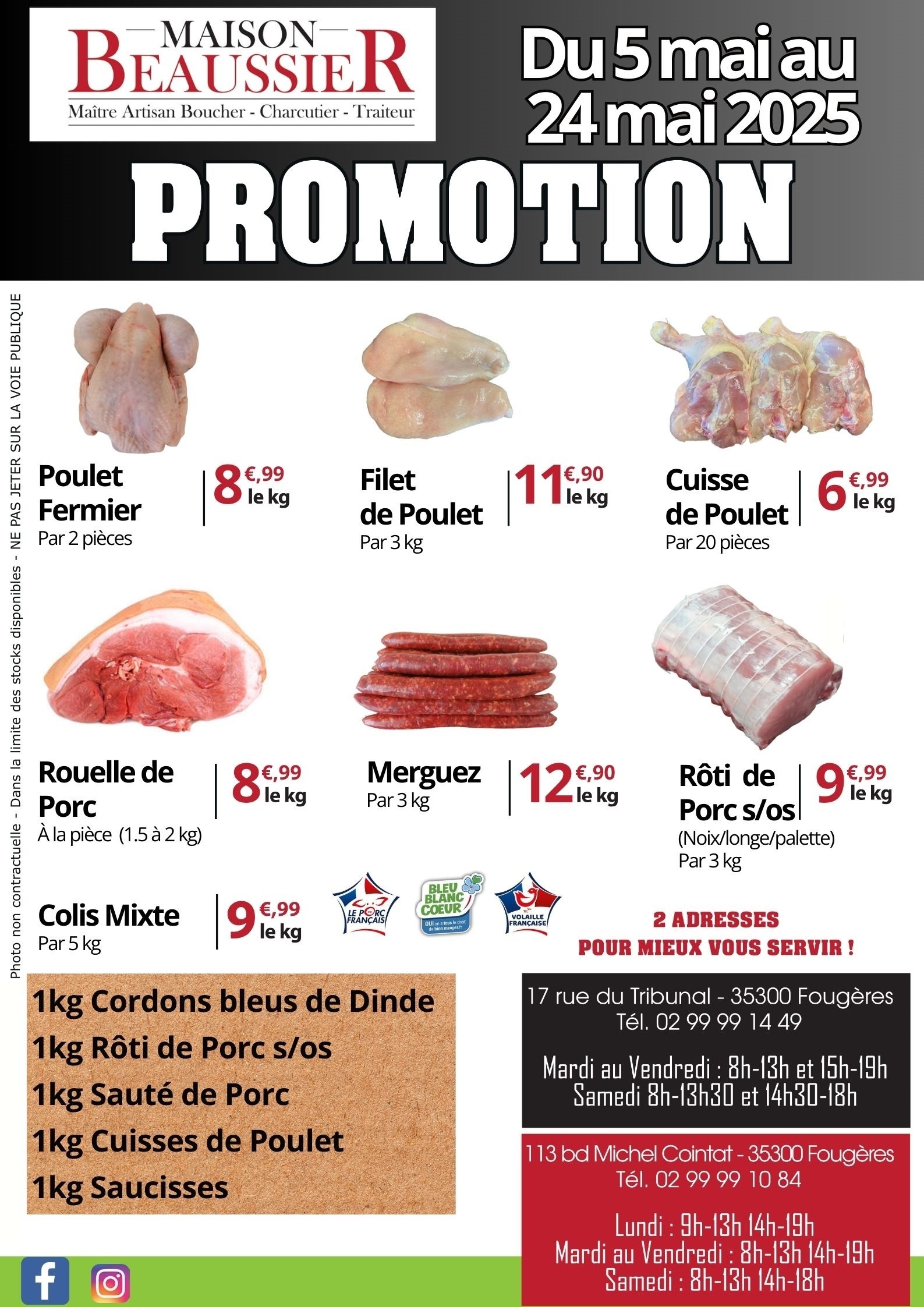 promo mai 2025