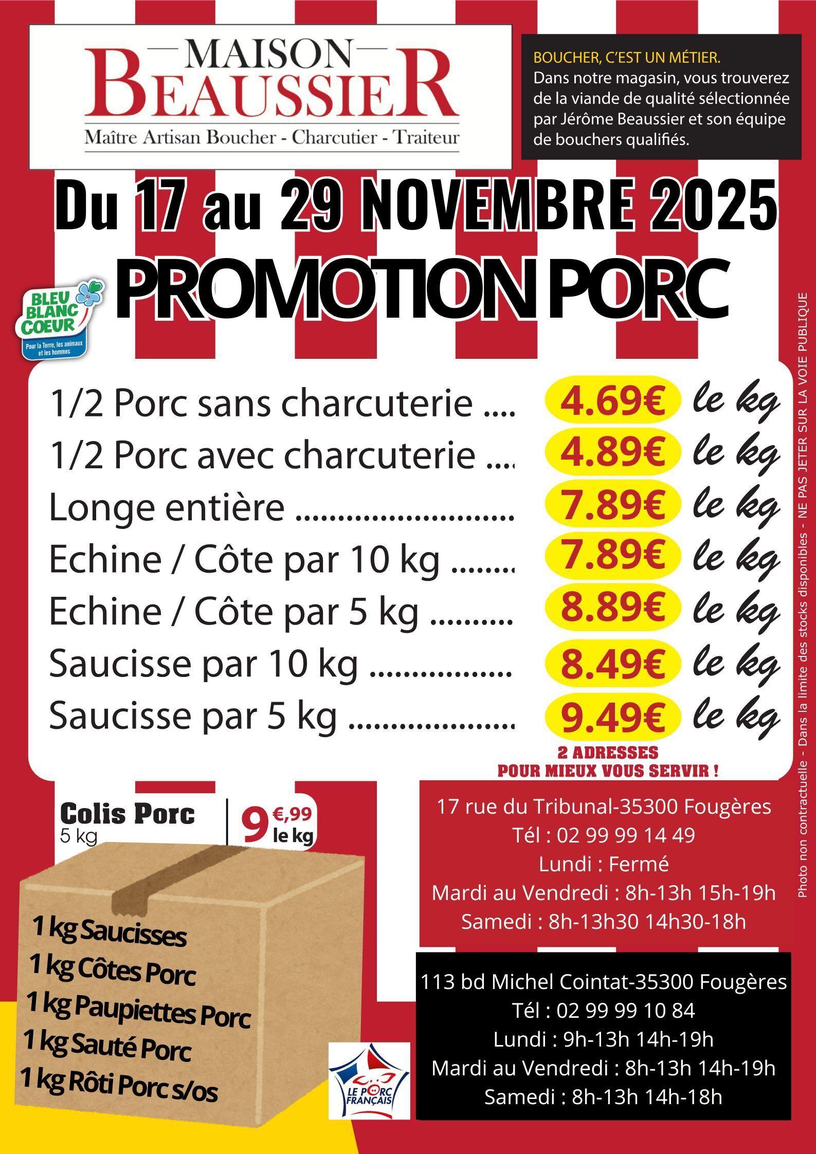 promo porc