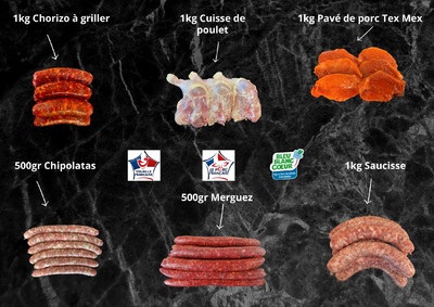 Colis mixte GRILLADES internet