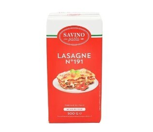 Pates Lasagnes 500 gr Savino