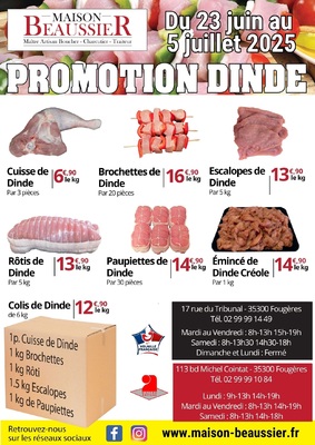 promo dinde