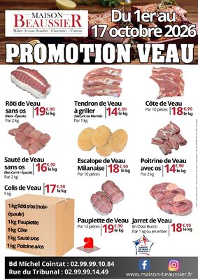 promo veau